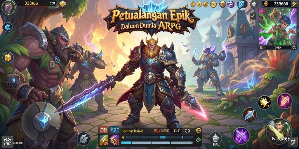 Screenshot gameplay <strong>333666</strong> menampilkan aksi seru dalam pertempuran epik.
