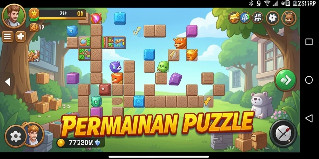 Tampilan menarik dari gameplay <strong>77RP</strong> yang menantang dan seru.