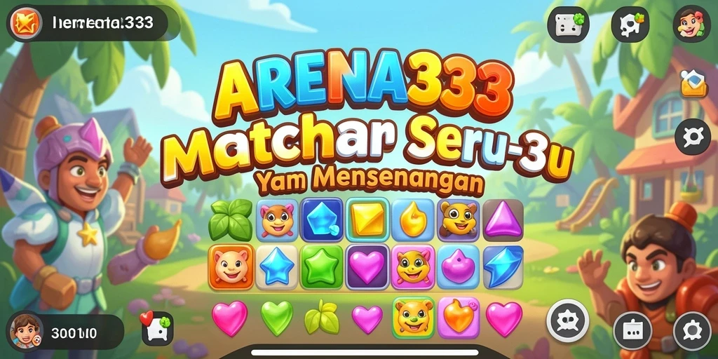 Tampilan menarik dari gameplay ARENA333 yang penuh warna dan tantangan.