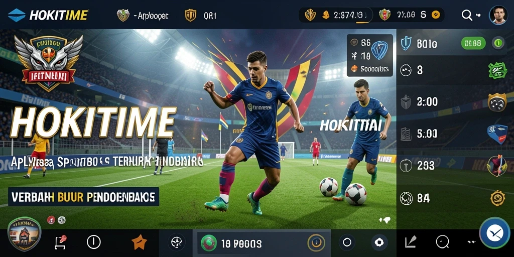 Tampilan gameplay HOKITIME dengan antarmuka yang menarik.