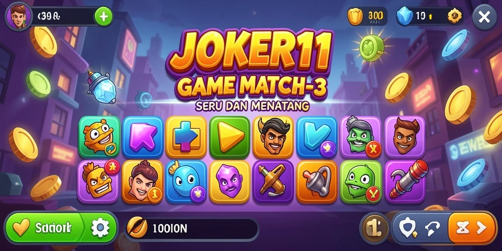Gameplay JOKER11 yang seru dan penuh warna.