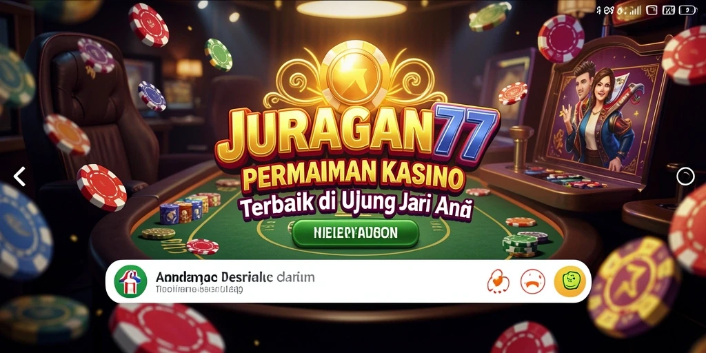 Tampilan menarik dari gameplay JURAGAN77 yang mendebarkan.