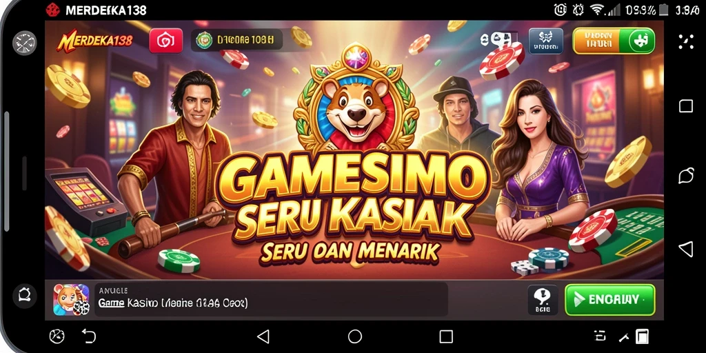 Gameplay seru MERDEKA138 dengan grafis menawan.