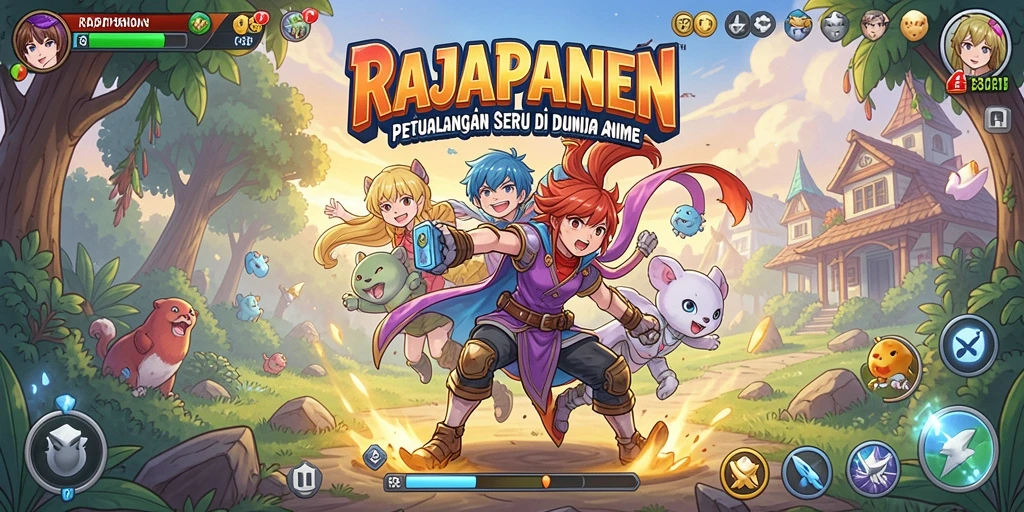 Gameplay seru dan grafis memikat di RAJAPANEN.