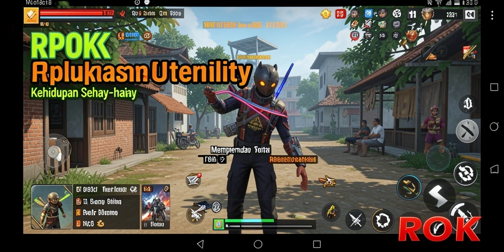 Screenshot RPOK menunjukkan antarmuka aplikasi yang user-friendly dan fungsional.