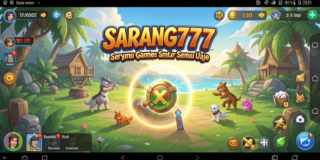 Tampilan menawan dari gameplay SARANG777 yang menghibur.